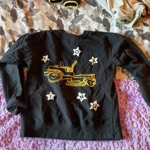 Foxing Crewneck Sweater | M